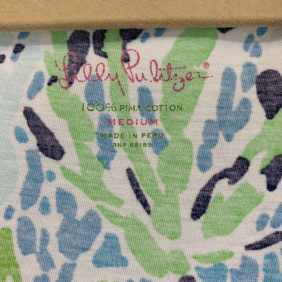 Lilly Pulitzer Medium Eliza Dress in Spa Blue Let’s Cha Cha - Picture 3 of 11